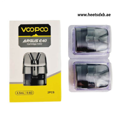 The Voopoo Argus E40 Pod Cartridge 2pcs Pack In Dubai 0.6Ω