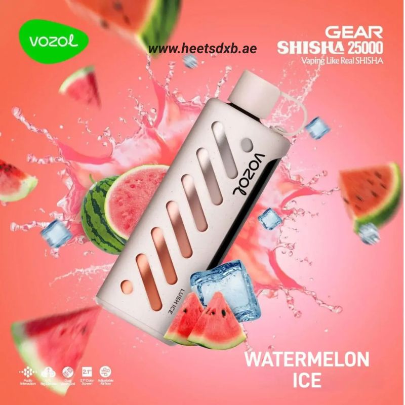 Vozol Gear Shisha 25000 Puffs Disposable Vape In Dubai Watermelon Ice
