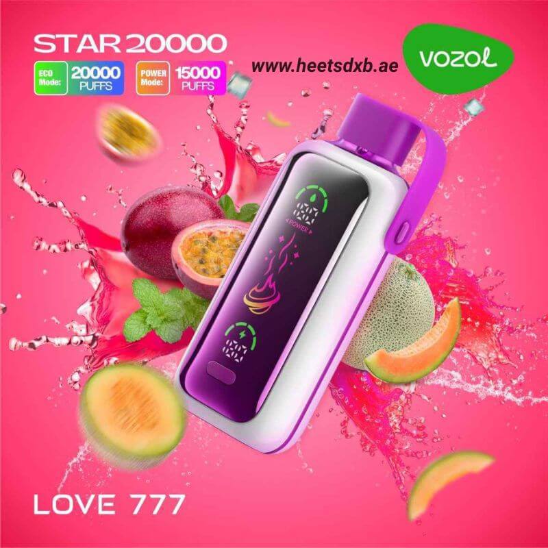 Vozol Star 20000 Puffs Disposable Vape In Dubai Love 777
