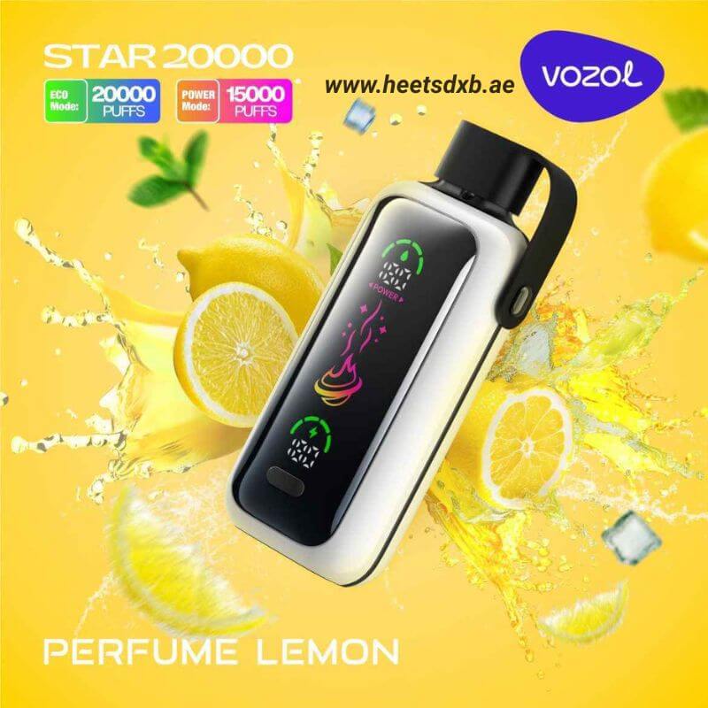 Vozol Star 20000 Puffs Disposable Vape In Dubai Perfume Lemon
