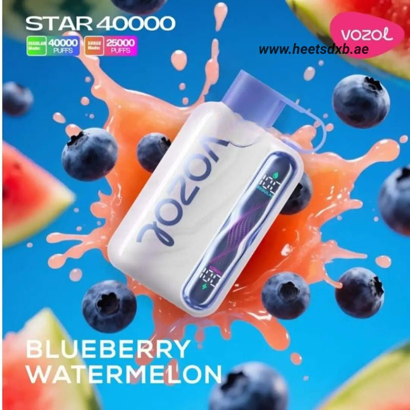 Vozol Star 40000 Puffs Disposable Vape In Dubai Blueberry Watermelon
