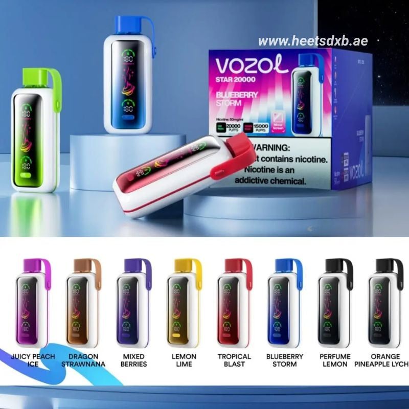 Vozol Star 20000 Puffs Disposable Vape In Dubai 