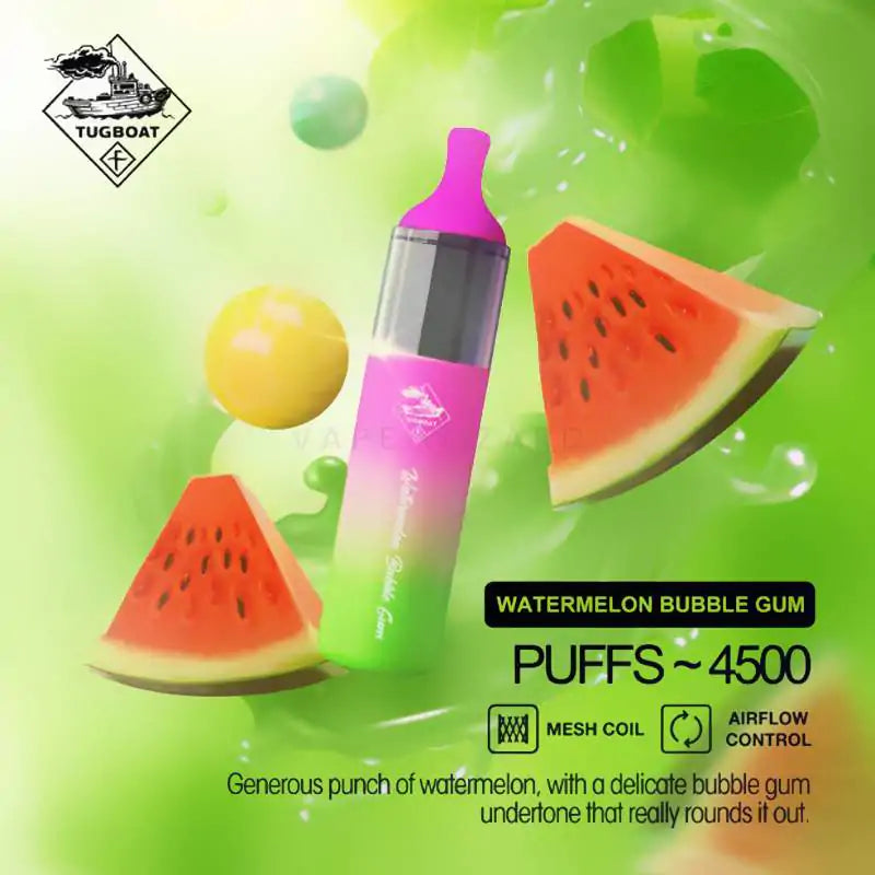 Tugboat Evo 4500 Puffs – Disposable Vape in Dubai