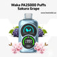 Waka PA25000 Puffs Disposable Vape 50 MG in Dubai