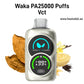 Waka PA25000 Puffs Disposable Vape 50 MG in Dubai