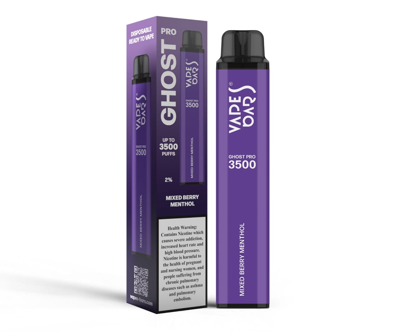 GHOST PRO MIXED BERRY MENTHOL