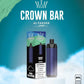 Dubai Al Fakher 8000 Puffs Crown Bar Disposable 5mg DTL (BIG CLOUD)