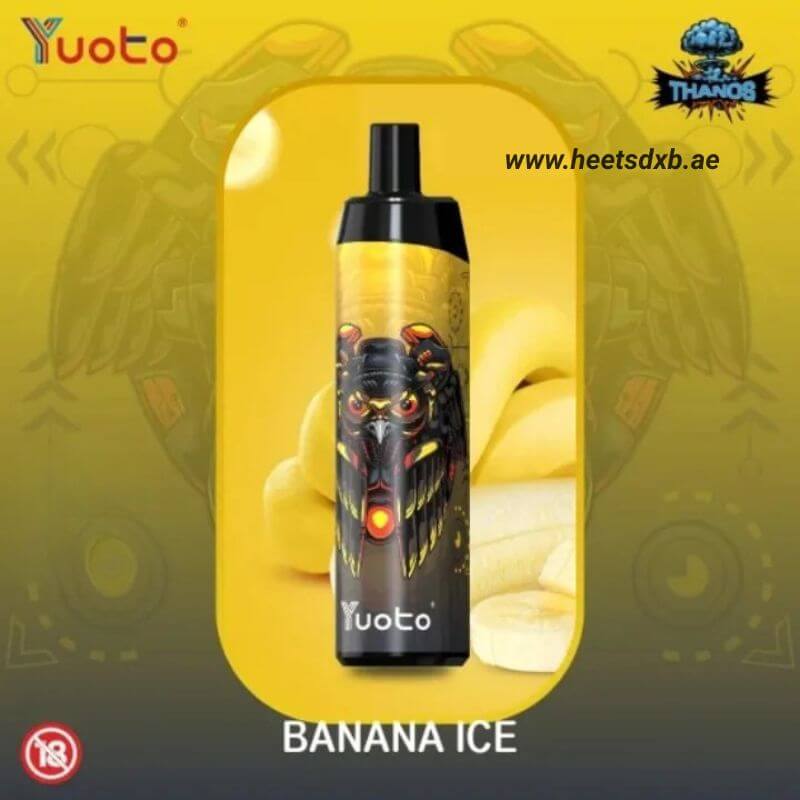Yuoto Thanos 5000 Puffs Disposable Vape in Dubai Banana ice
