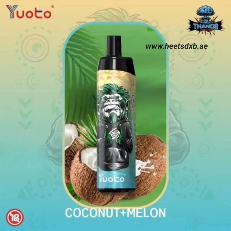 Yuoto Thanos 5000 Puffs Disposable Vape in Dubai Coconut melon
