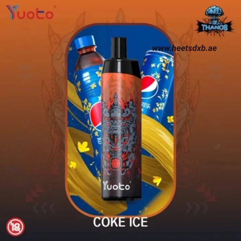 Yuoto Thanos 5000 Puffs Disposable Vape in Dubai Coke ice

