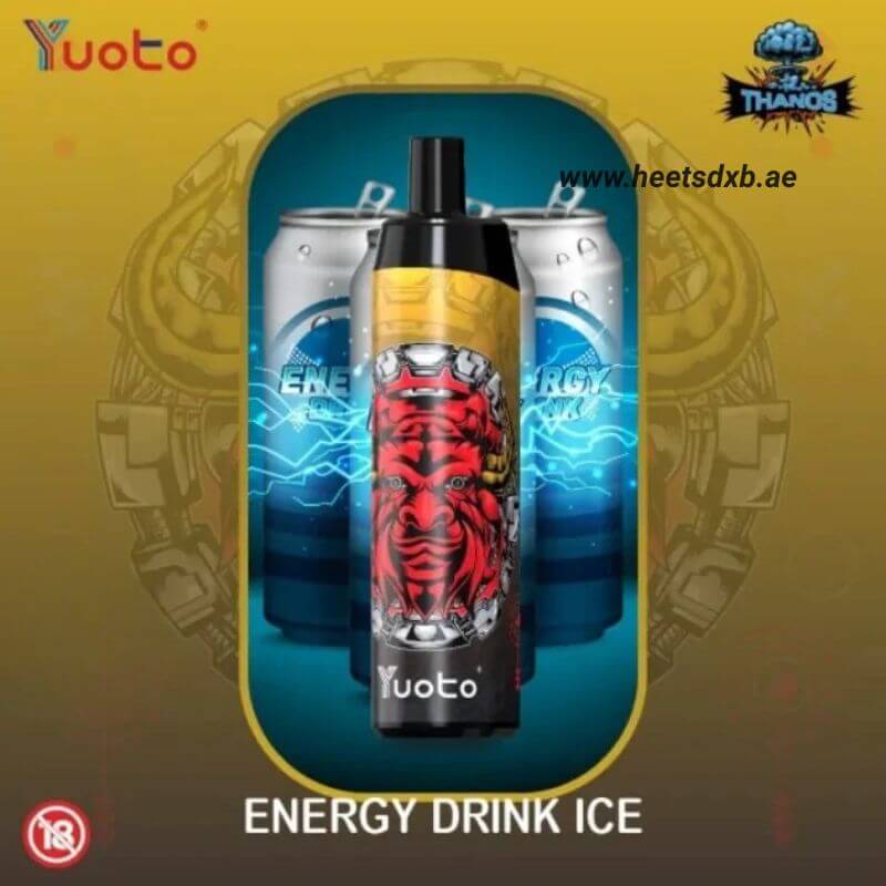 Yuoto Thanos 5000 Puffs Disposable Vape in Dubai Energy drink ice
