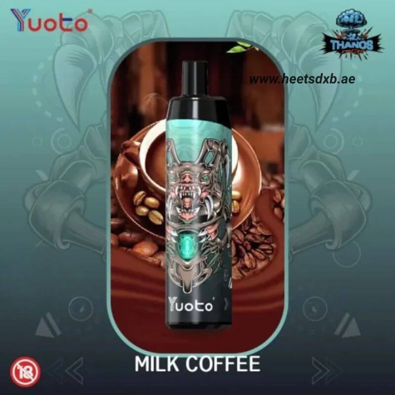 Yuoto Thanos 5000 Puffs Disposable Vape in Dubai Milk coffee
