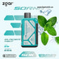 ZGAR Sorna Boost 50000 Puffs 18mg Nicotine in Dubai GLACIER MINT
