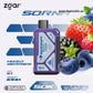 ZGAR Sorna Boost 50000 Puffs 18mg Nicotine in Dubai MIXED BERRIES
