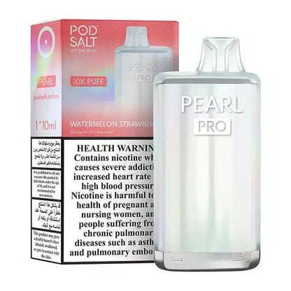 POD SALT PEARL PRO 10000 PUFFS WATERMELON STRAWBERRY