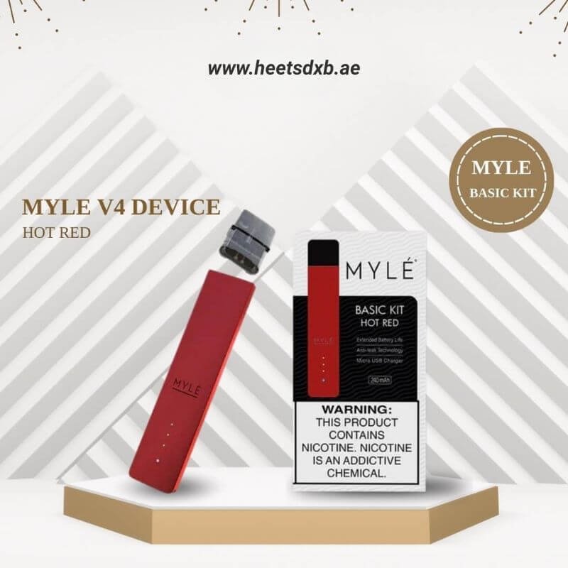 MyleV4Device_BestPodSystemInDubaiHotRed.jpg The Myle V4 Device | Best Pod System in Dubai - Image 1