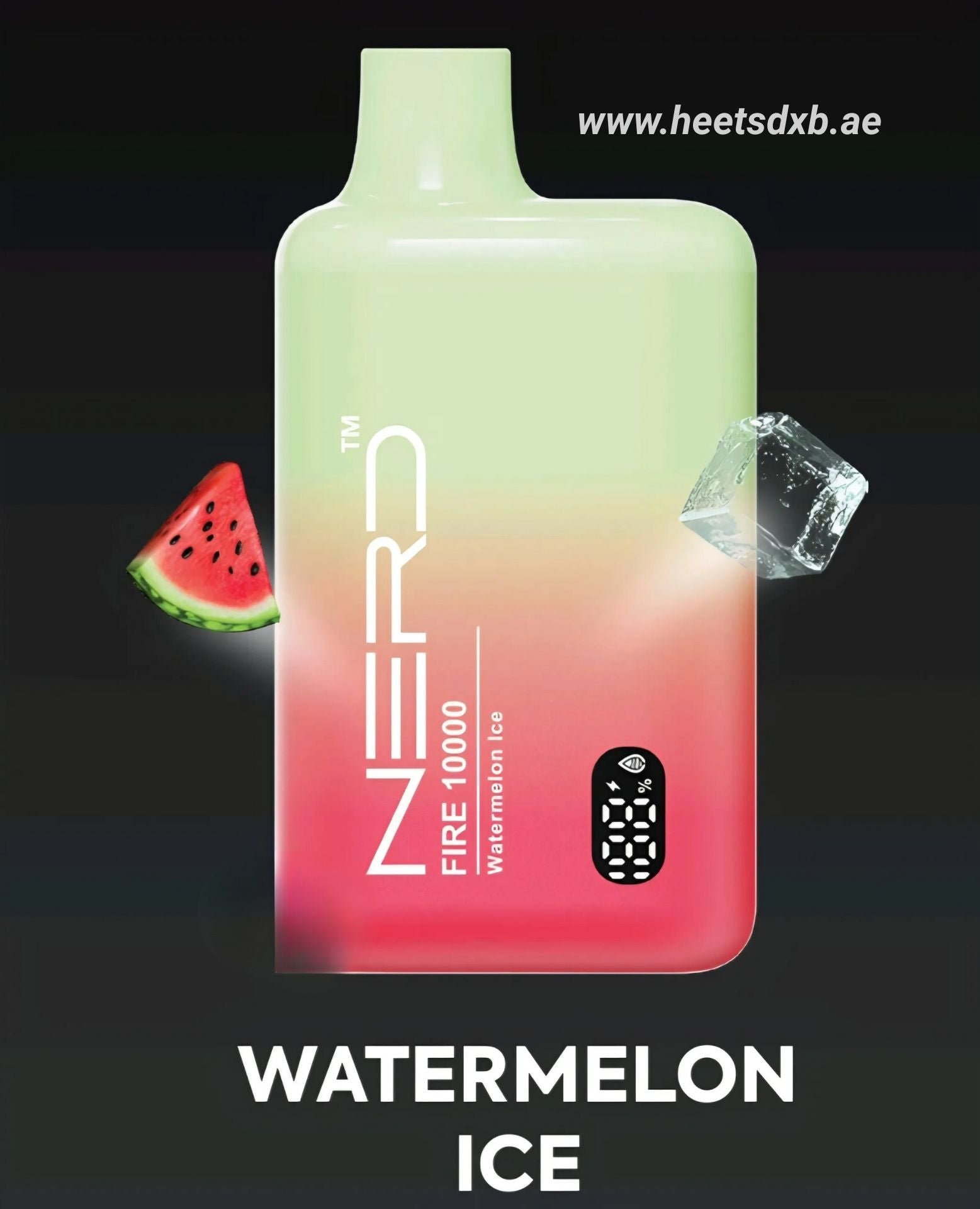 Nerd_Fire_10000_Puffs_20mg_Disposable_Vape_In_Dubai_Watermelon_Ice.jpg Nerd Fire 10000 Puffs 20mg Disposable Vape In Dubai - Image 1