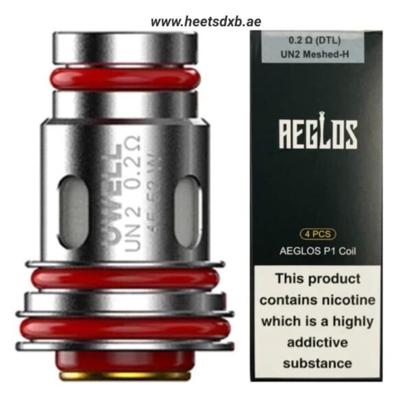 UWELL Aeglos P1 Replacement Coils (4 PCS) in Dubai