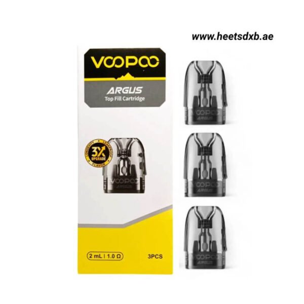 VOOPOO Argus Pod Cartridge 2ml and 3ml – 3 Pack in Dubai