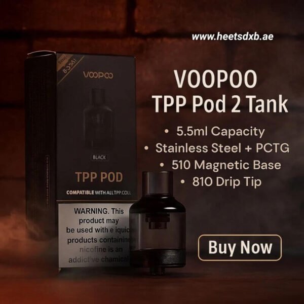 The VOOPOO TPP Pod 2 Tank In Dubai