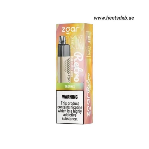 ZGAR Retro 10000 Puffs 5%(50mg) Nicotine in Dubai